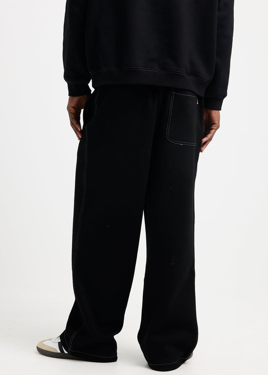 Dome Baggy Track Pants BLACK
