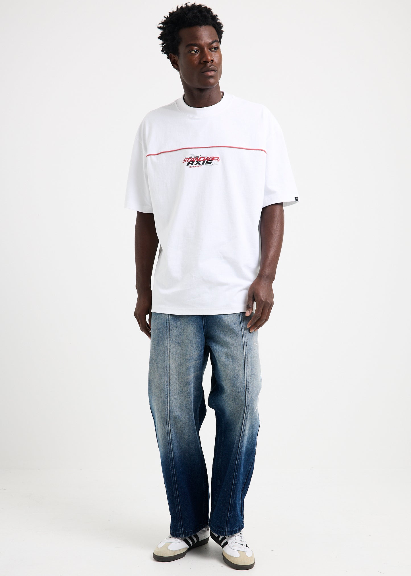 Cyber Script Denim Jeans