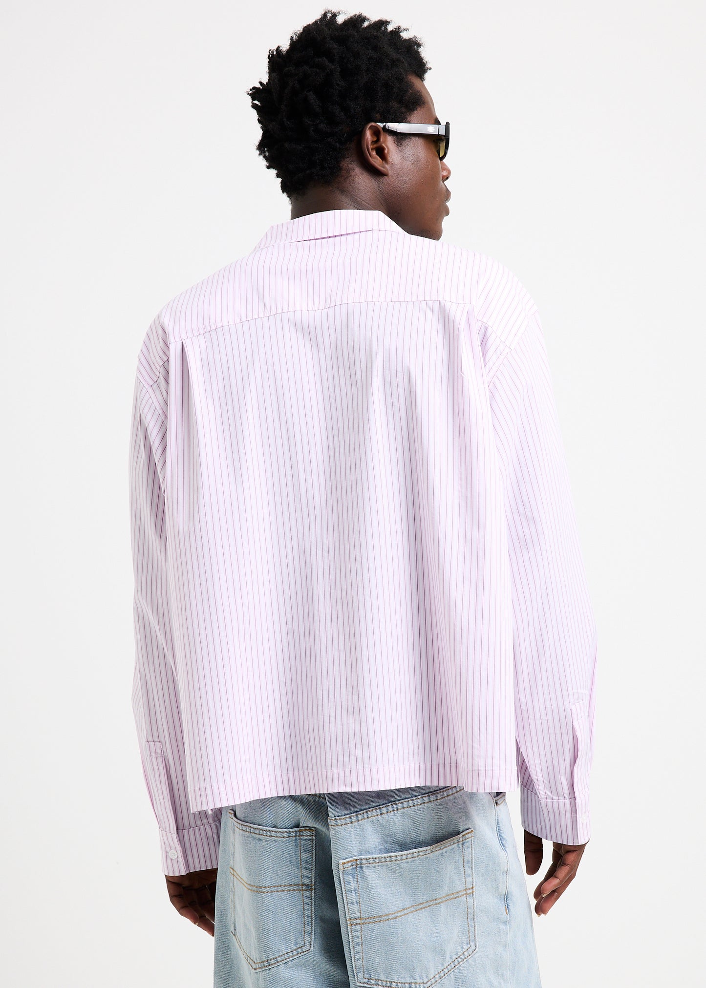 Box Striped Ls Shirt