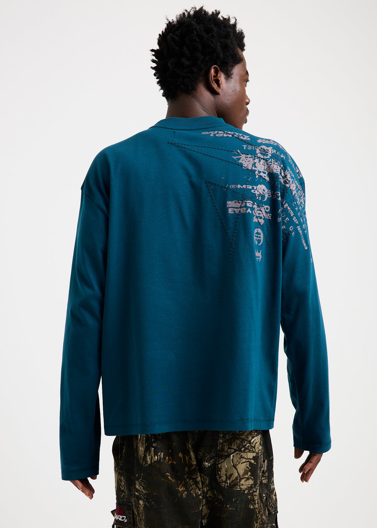 Hotashe Long Sleeve Tee NAVY