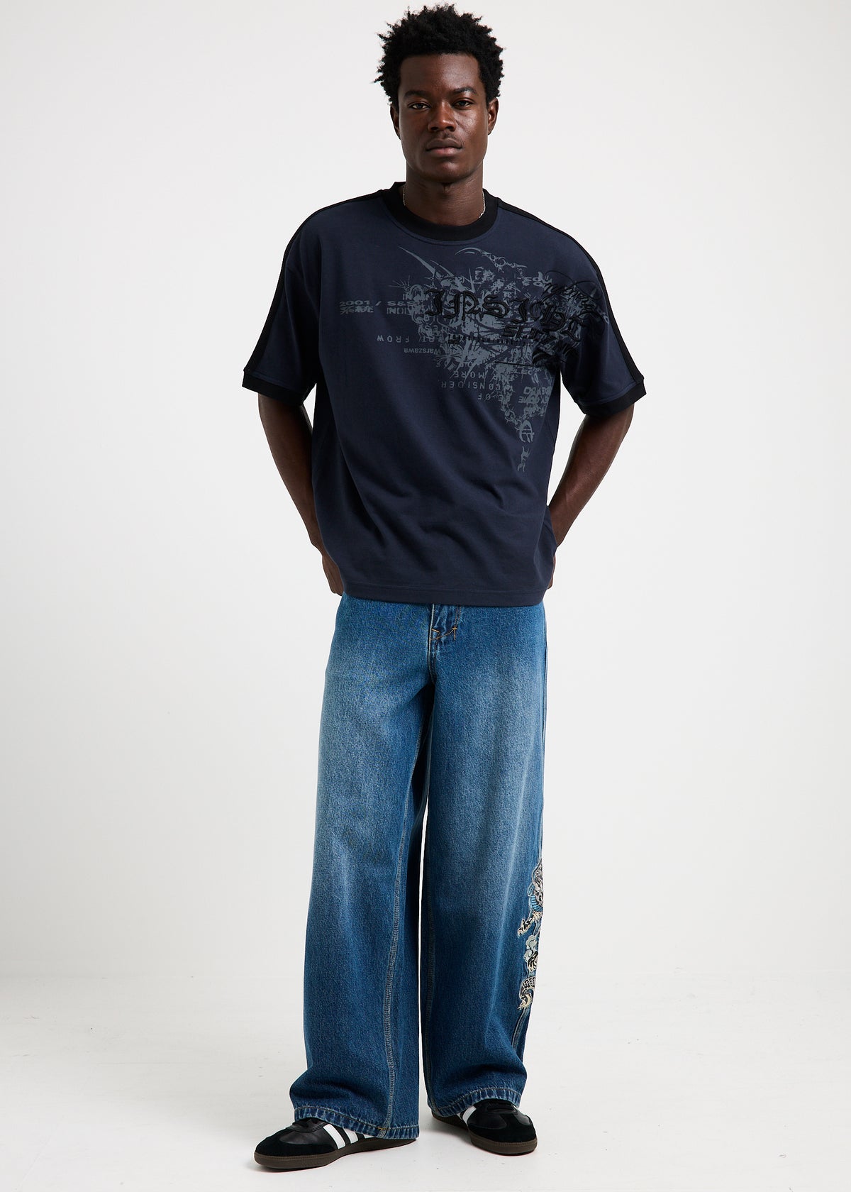 Mortal Denim Jeans Y2K FADE