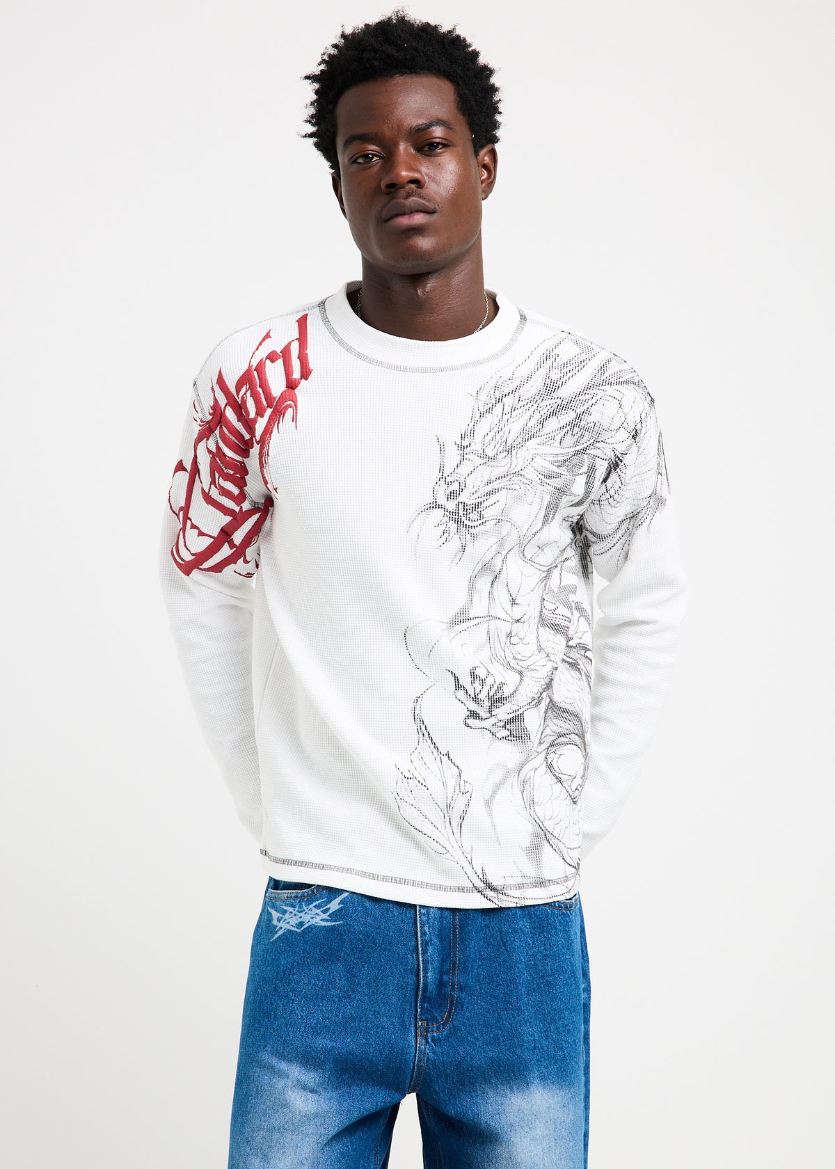 Vector Long Sleeve Tee WHITE