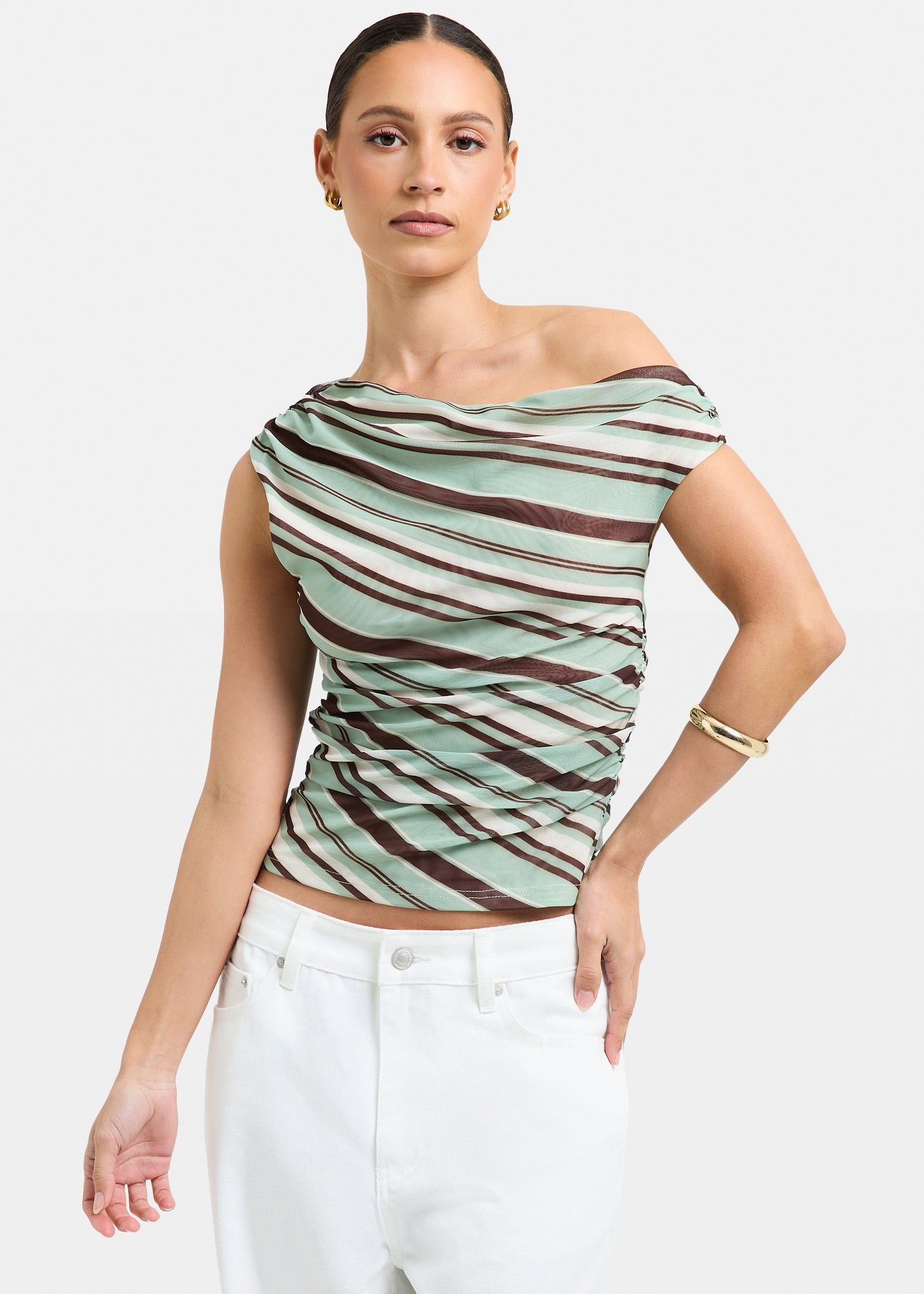 Helena Mesh Asymmetric Top