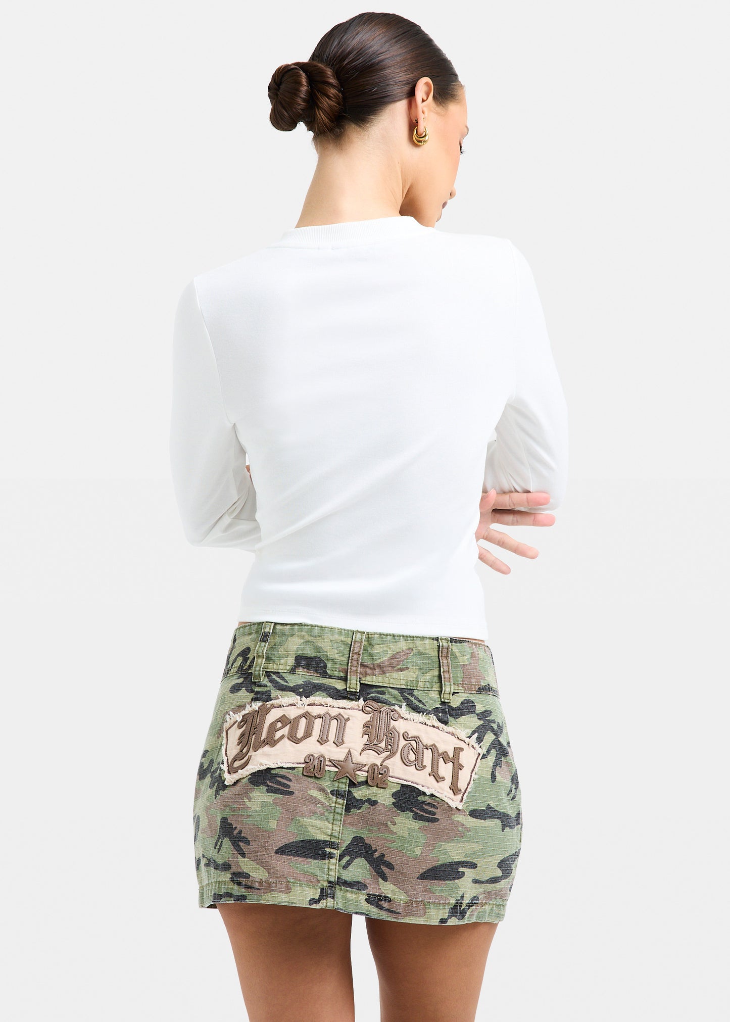 Donita V Neck 3/4 Sleeve Top