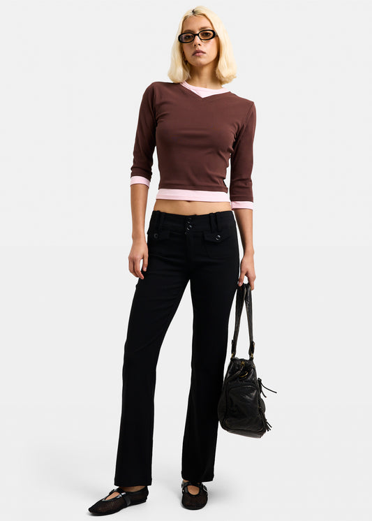 Lola Low Bengaline Pants BLACK