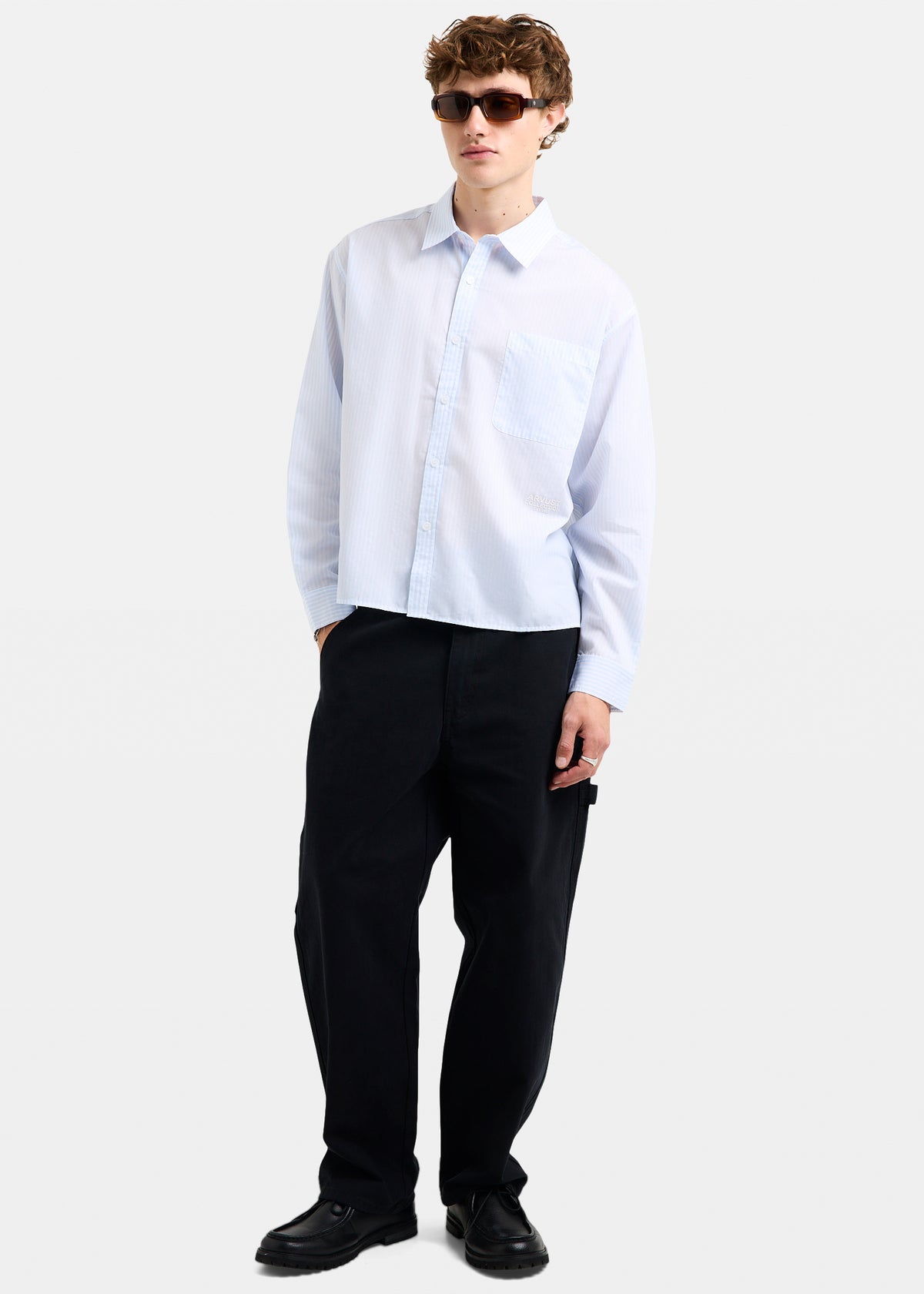 Harry Long Sleeve Shirt BLUE