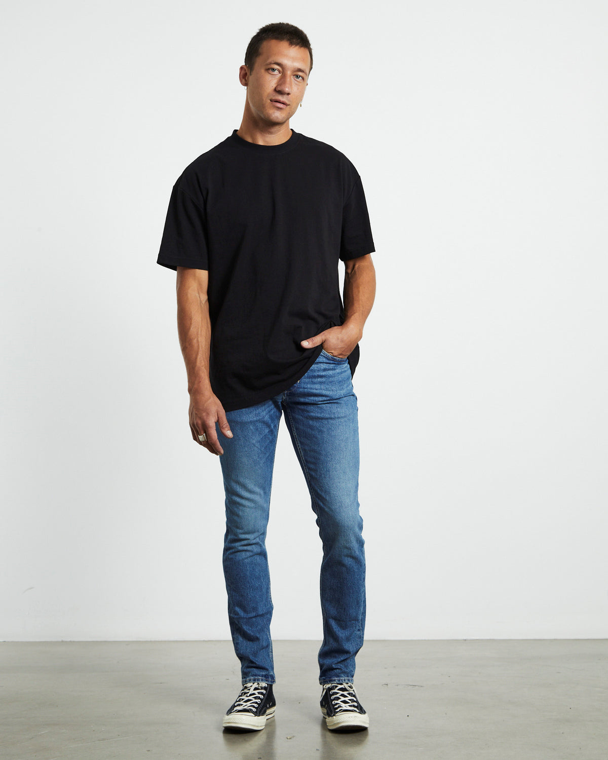 Iggy Skinny Denim Jeans Fighter DENIM