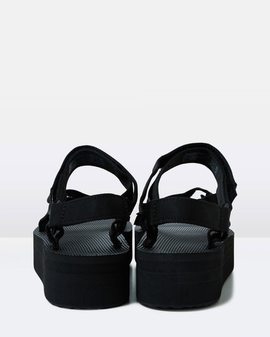 W Flatform Universal Sandals BLACK