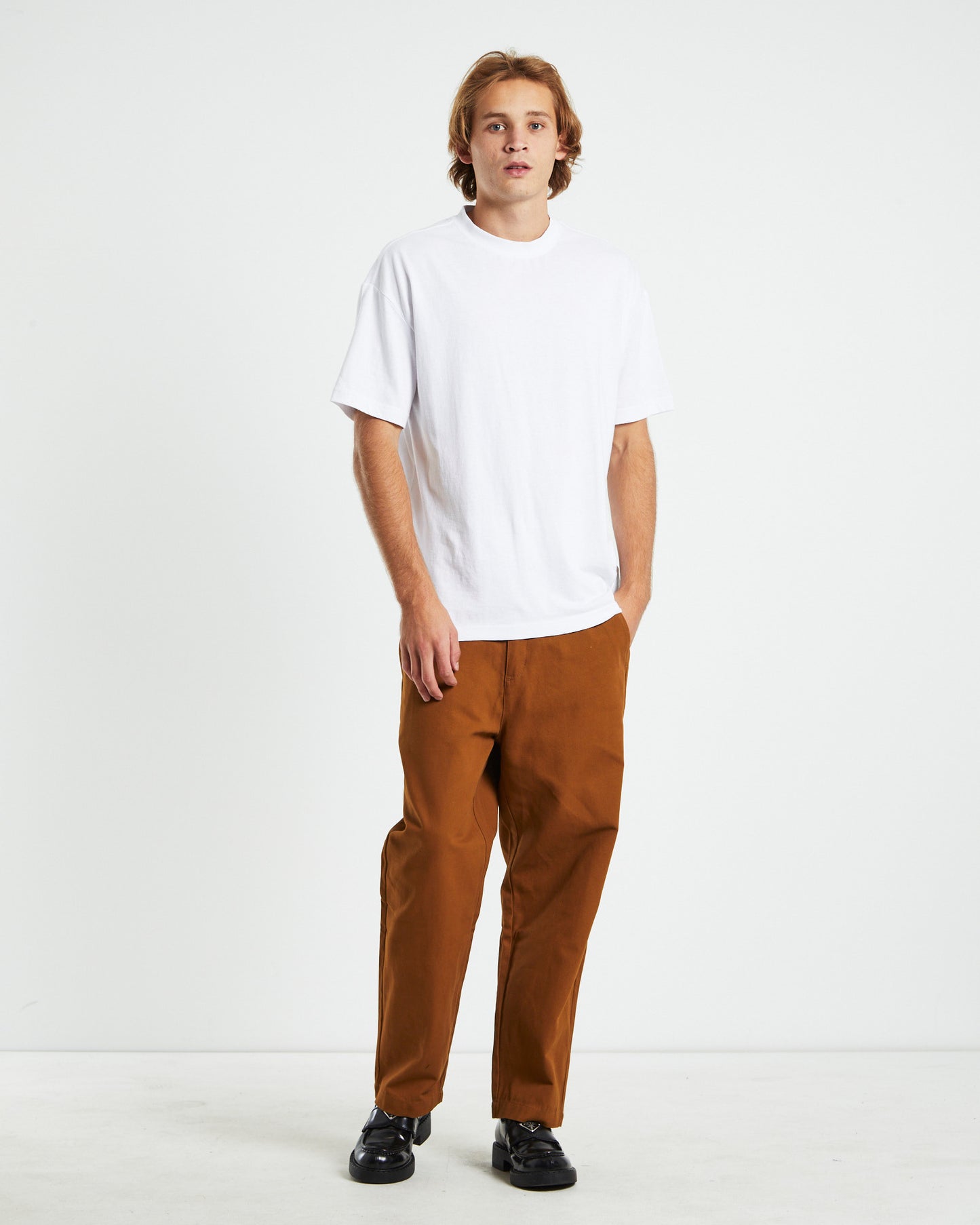 Lowe Pants Dark Brown