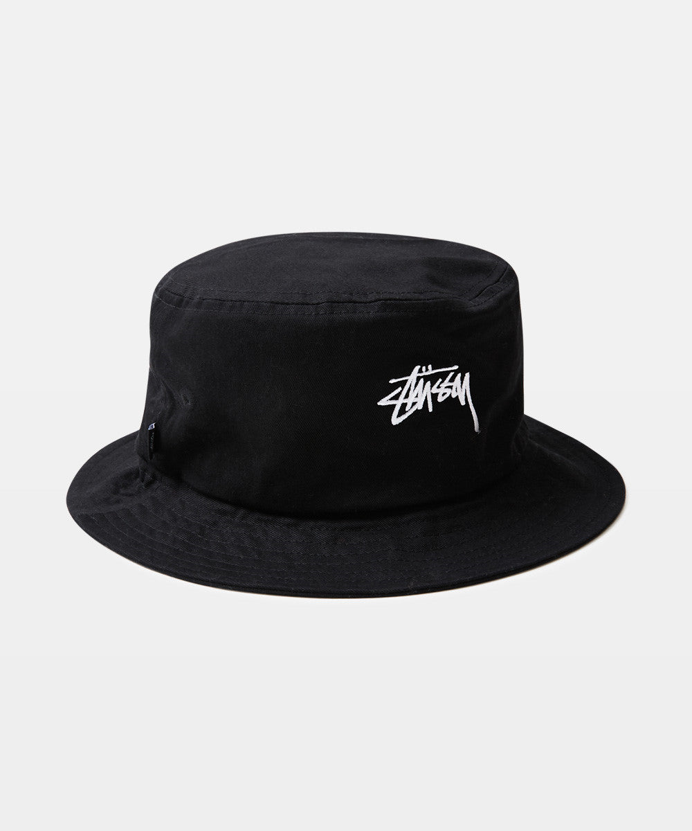 Stock Bucket Hat Black BLACK