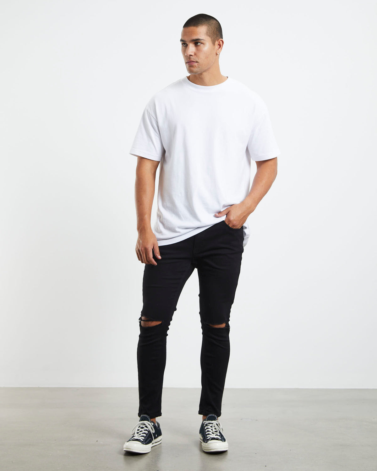 Z-Roller Skinny Denim Jeans Delta Destroy DENIM