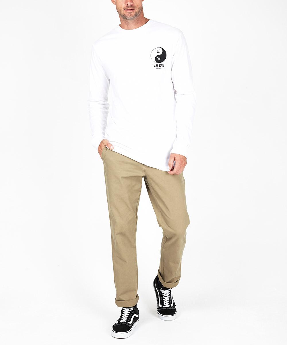Takeaway Long Sleeve T-shirt White WHITE