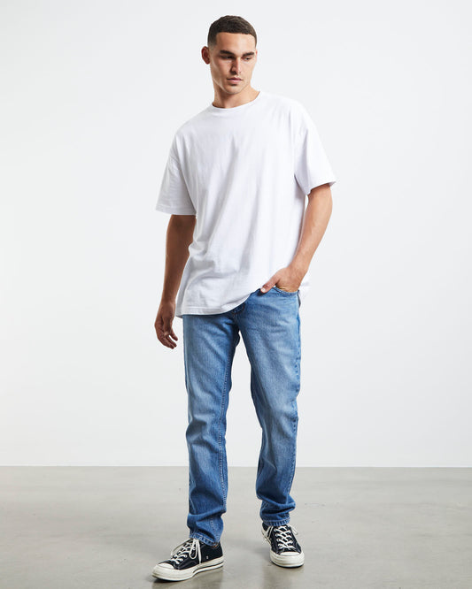 Tim Slim Denim Jeans BBQ DENIM