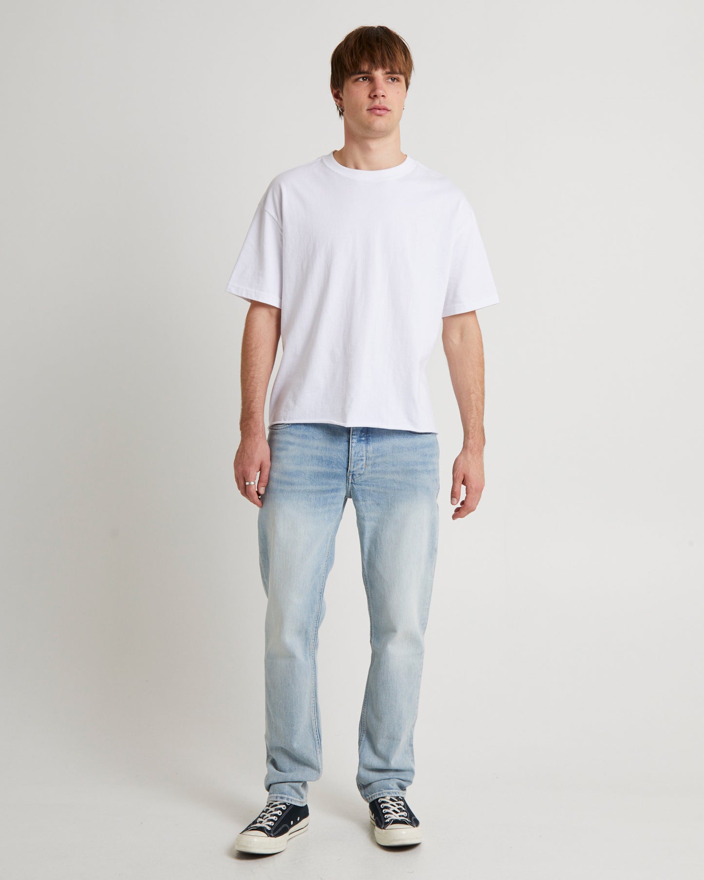 Ray Straight Slim Denim Jeans Light