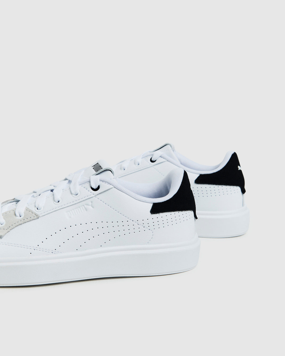 LAJLA Womens Puma Sneakers White Puma/Black BLACK