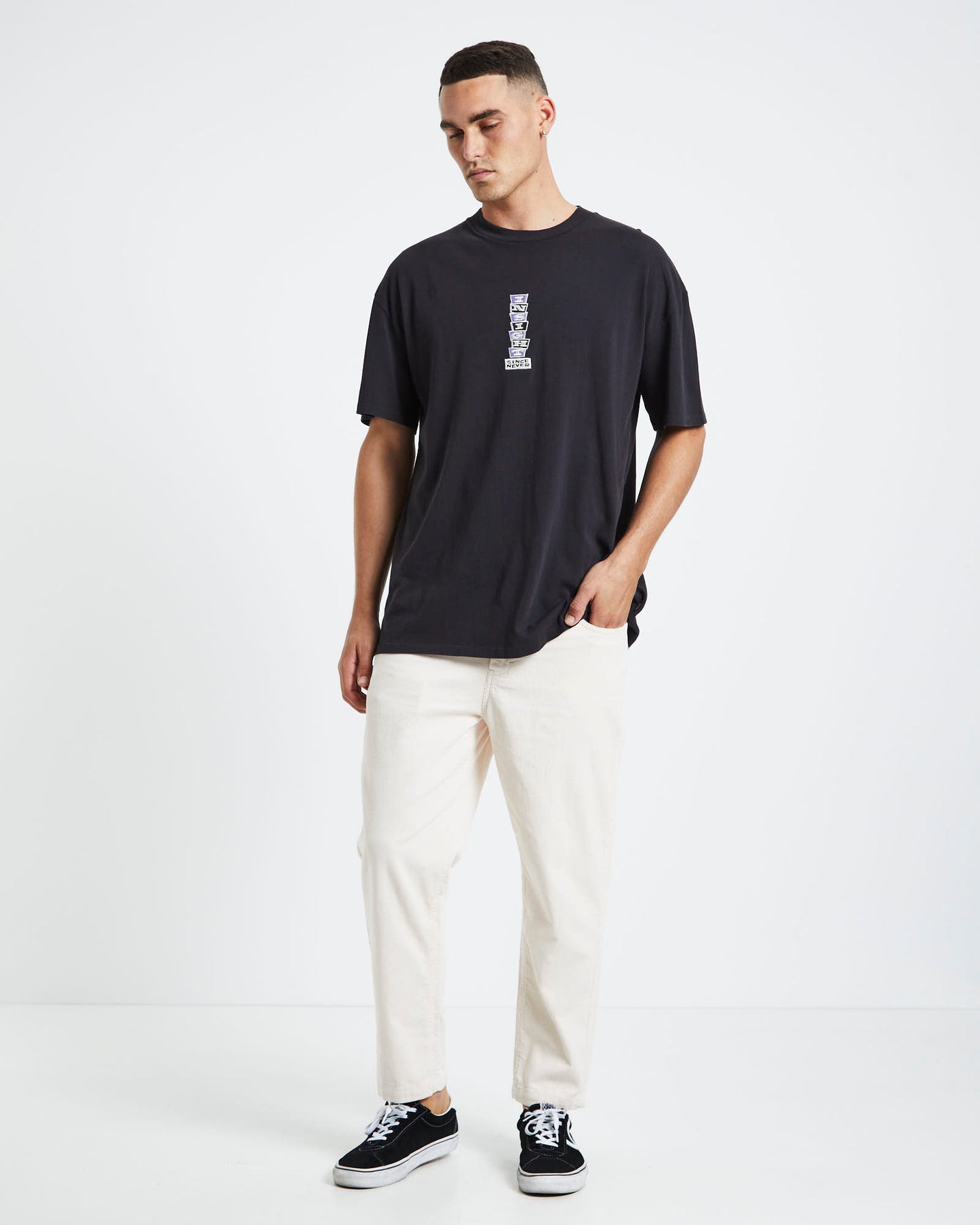 Switch Cord Pants Ecru