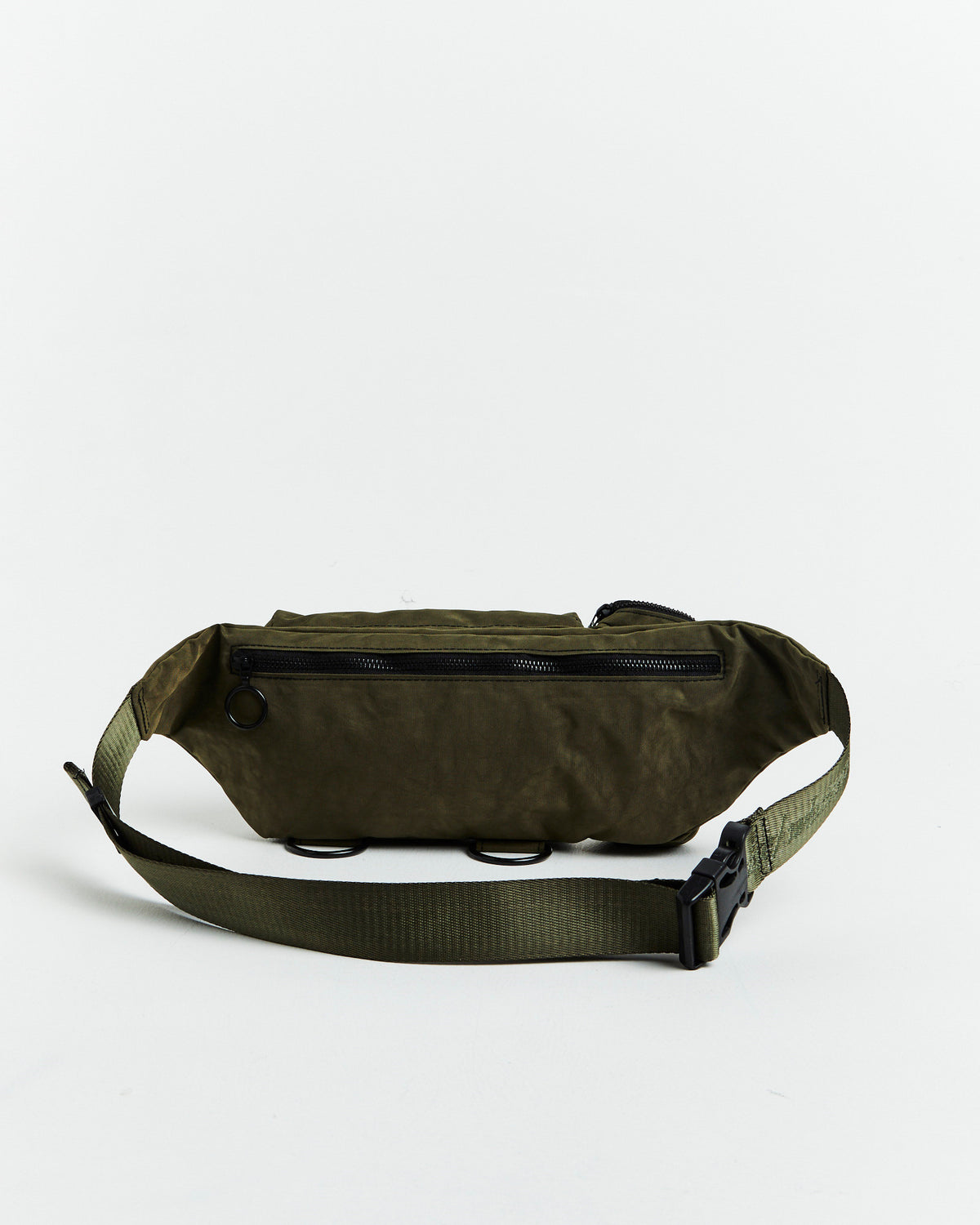 Multi Pocket Pouch Bum Bag in Green KHAKI