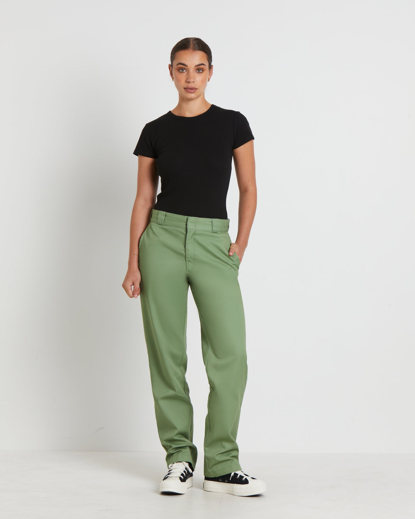 875 Pants in Jade Green