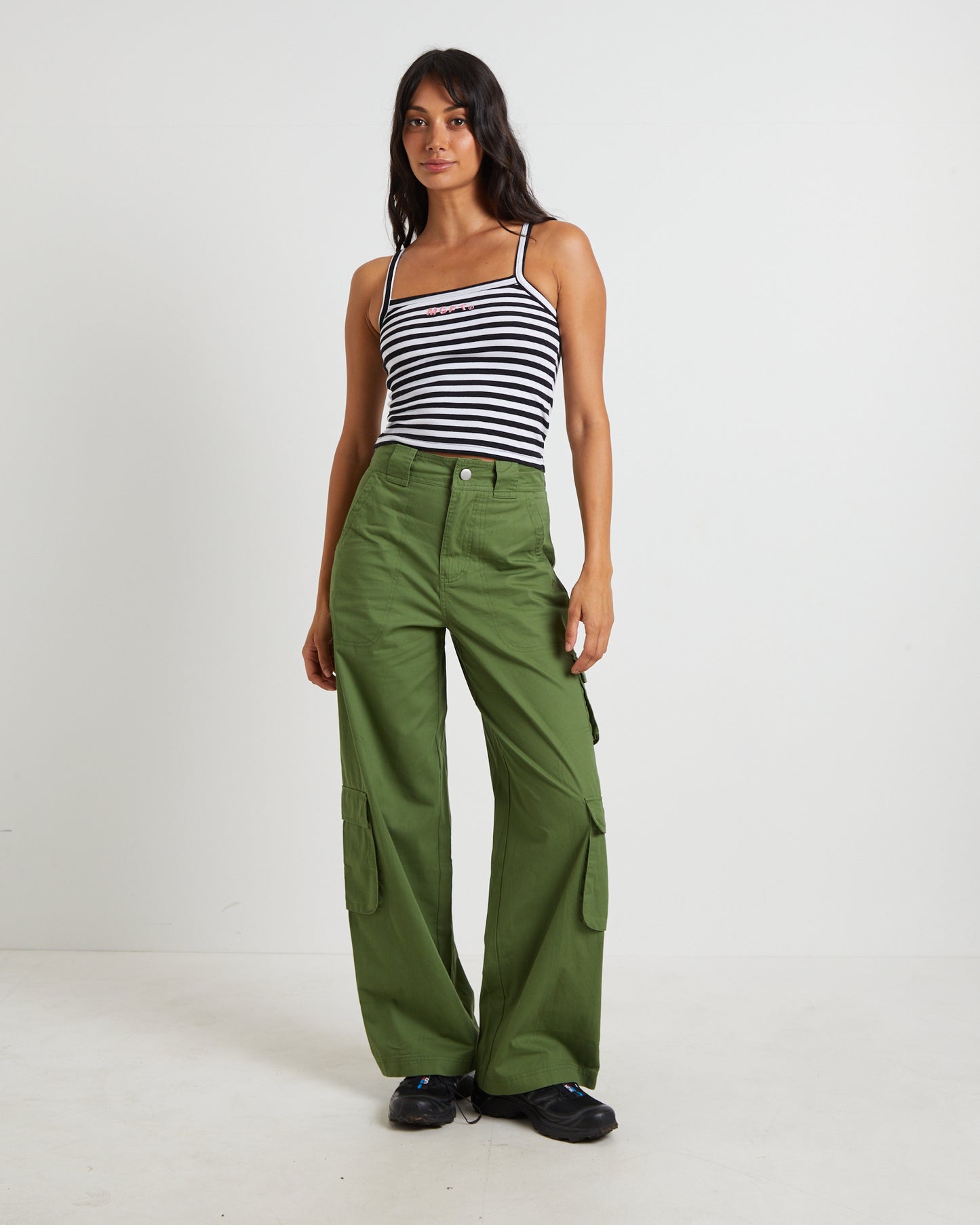 Devod Singlet Top in White