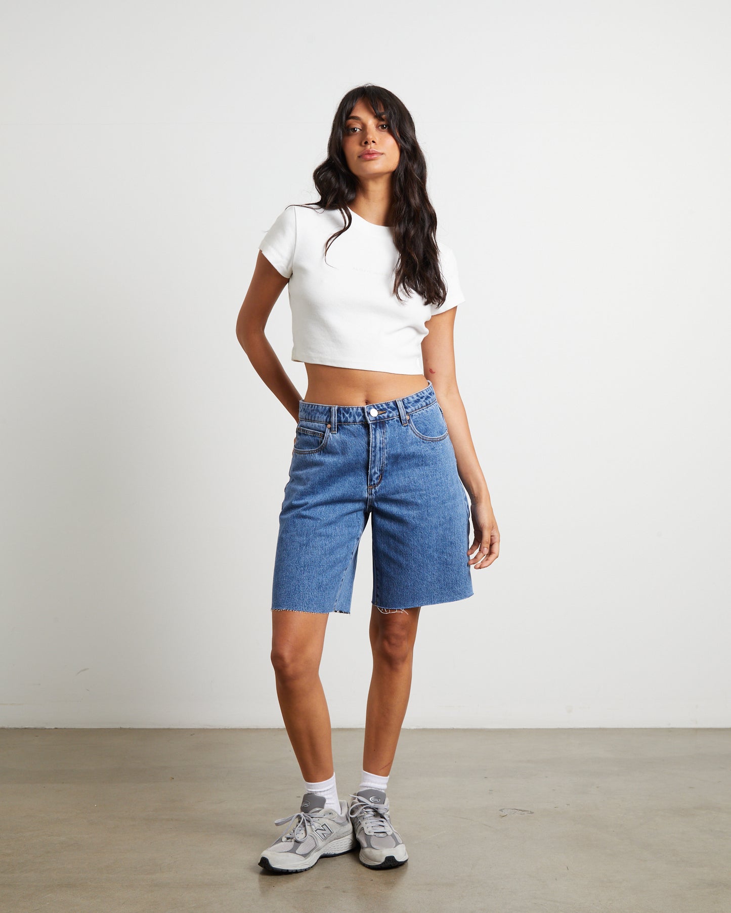 95 Baggy Denim Shorts in Daria