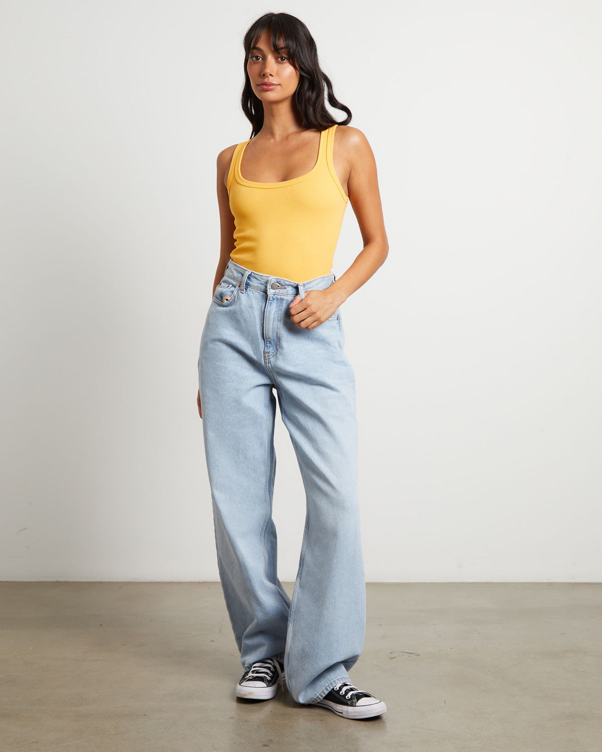 Donna Denim Jeans Stream Light Worn DENIM