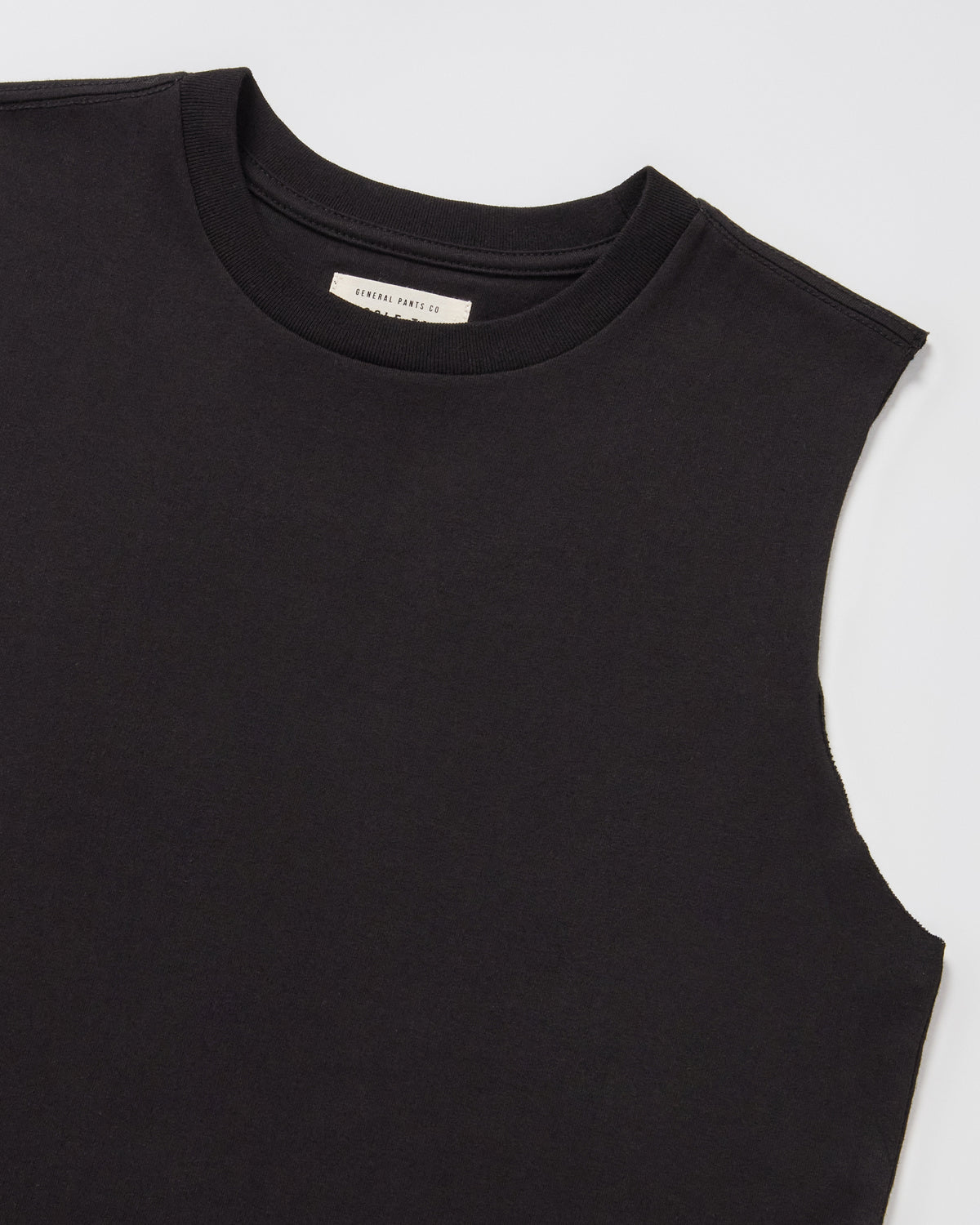 Teen Boys Muscle Tank in Black BLACK