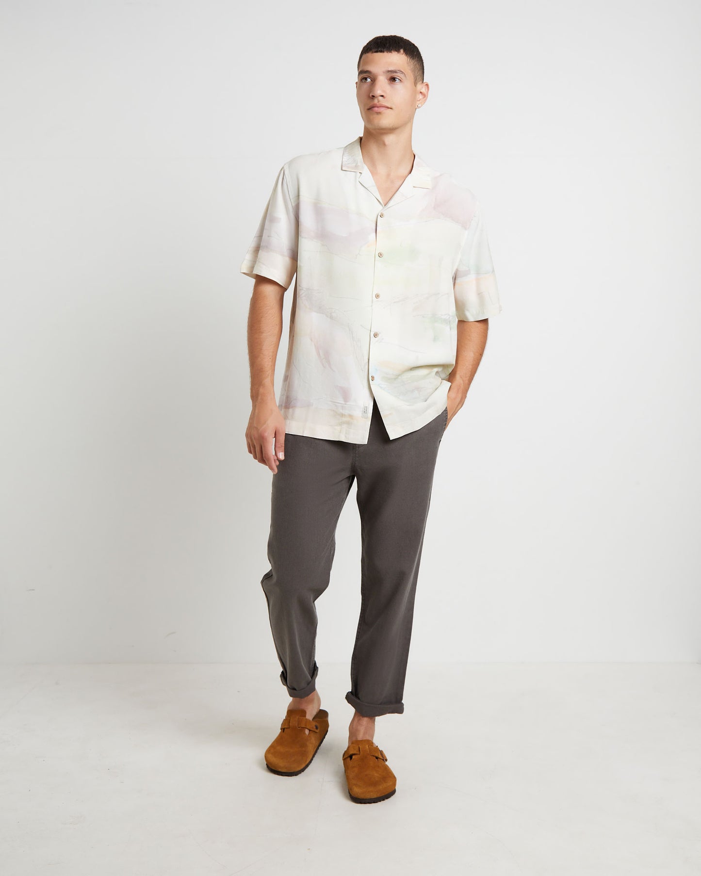 Mansfield Short Sleeve Restor Shirt in Multi