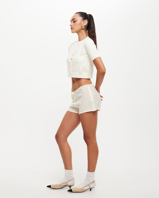 Pure Top in Ivory IVORY