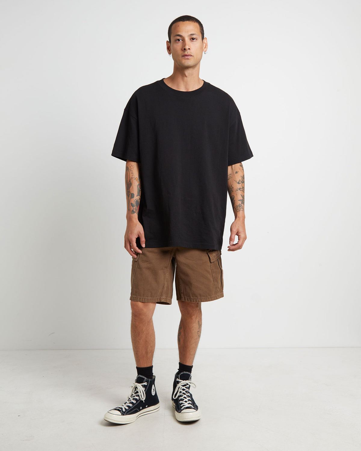 95 Cargo Baggy Shorts in Brown Stone BROWN
