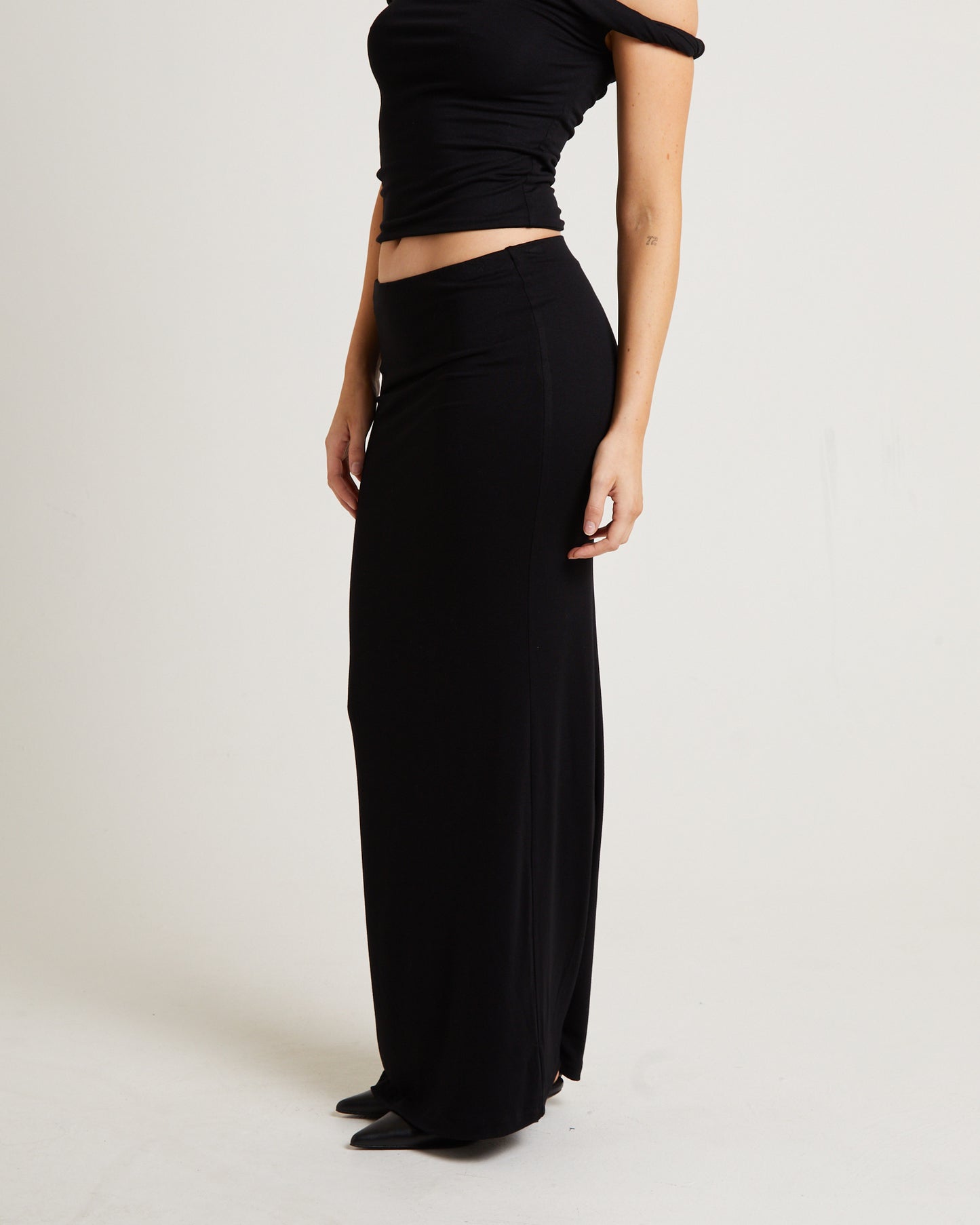Dom Slinky Hipster Maxi Skirt