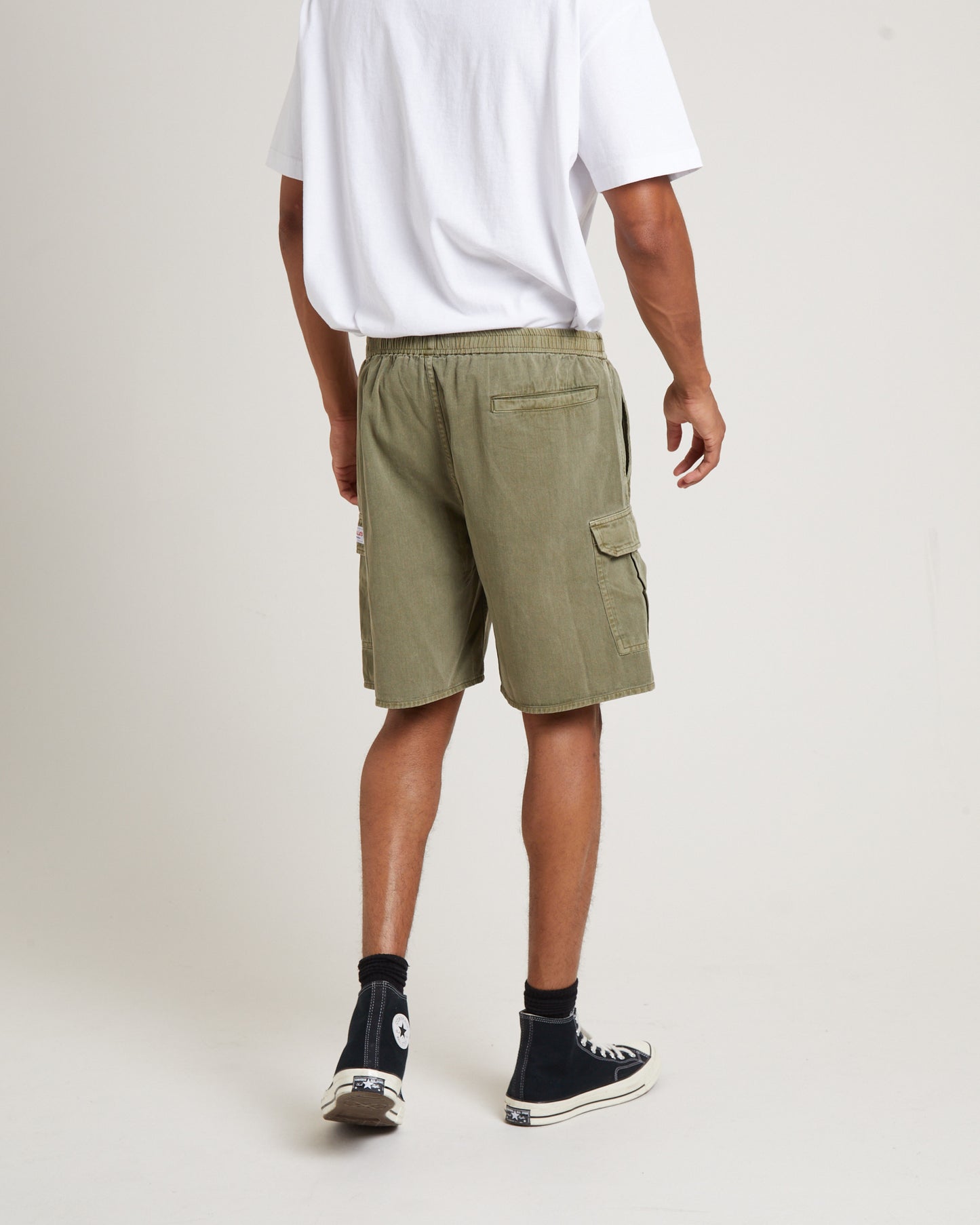 Tradie Cargo Shorts in Army