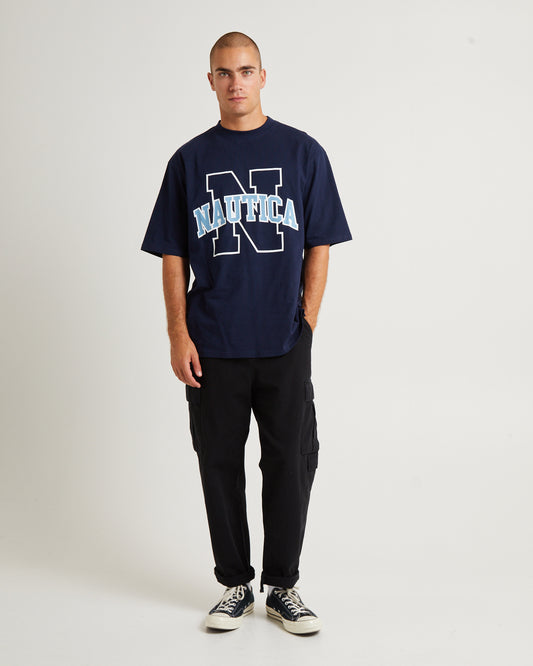 Omega Short Sleeve T-Shirt Navy NAVY