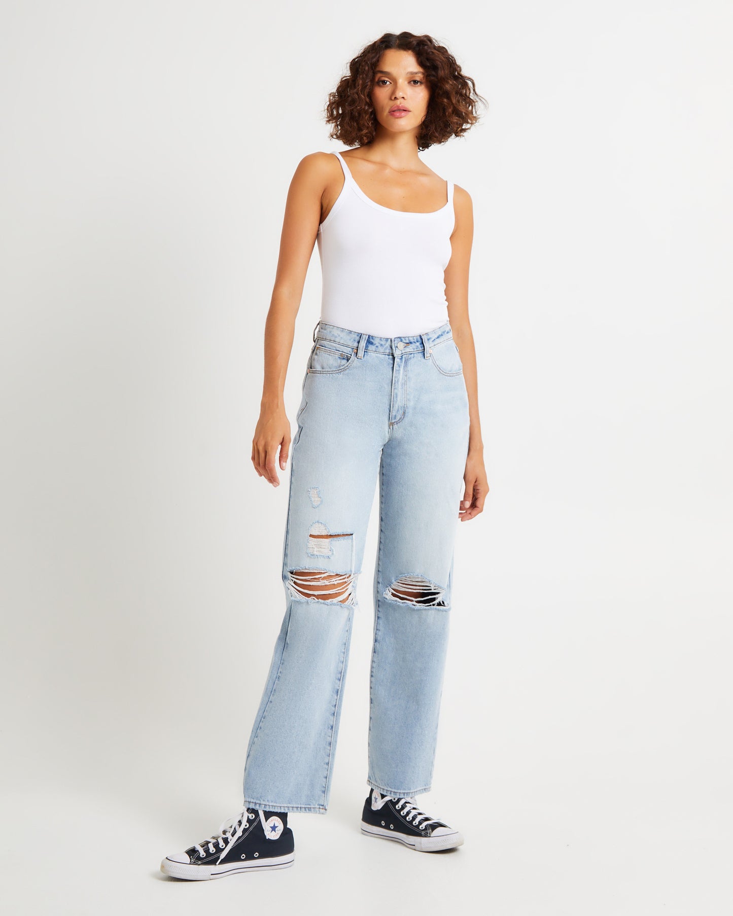 Carrie Denim Jeans Iris Rip