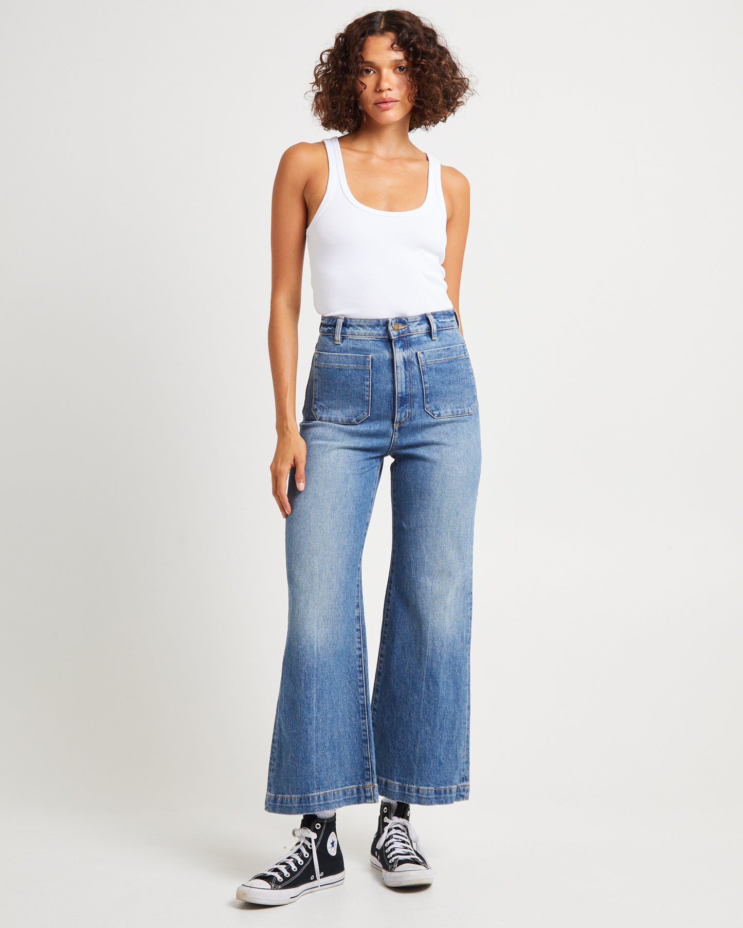 Sailor Pisces Denim Jeans Dark Vintage