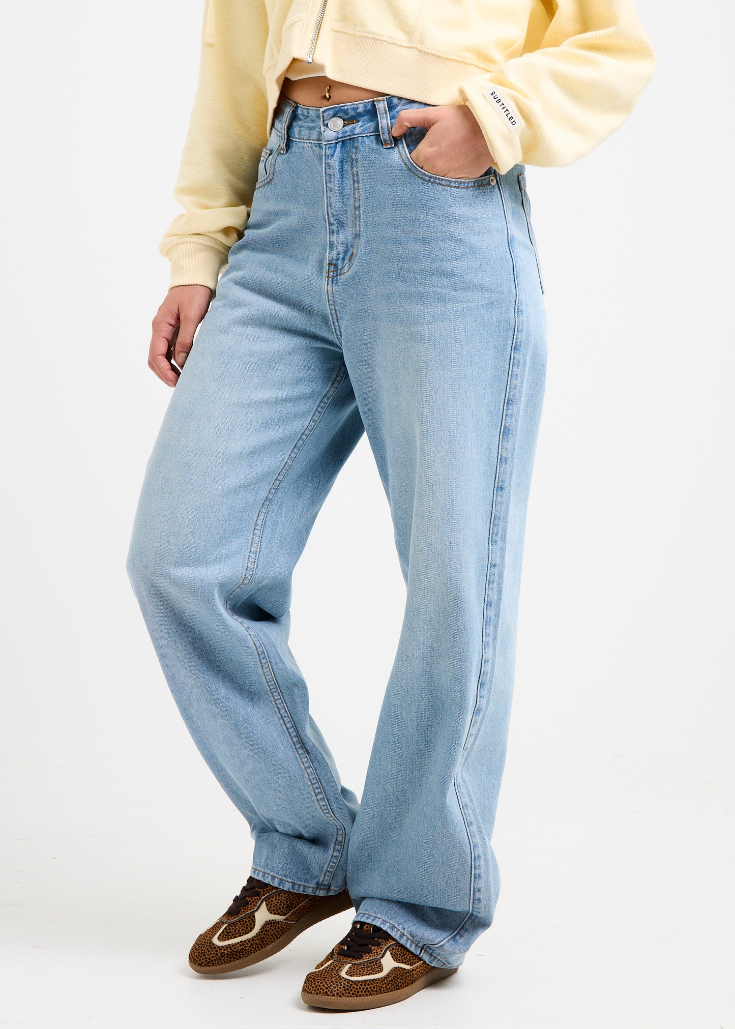 Tayla High Straight Denim Jeans