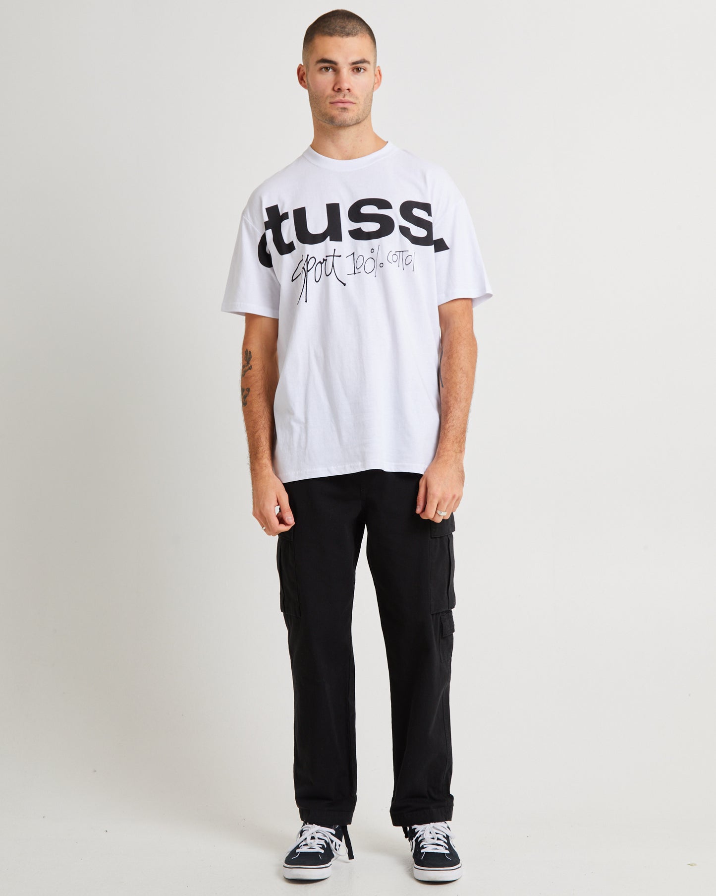 Sport 100 Short Sleeve T-Shirt Washed White