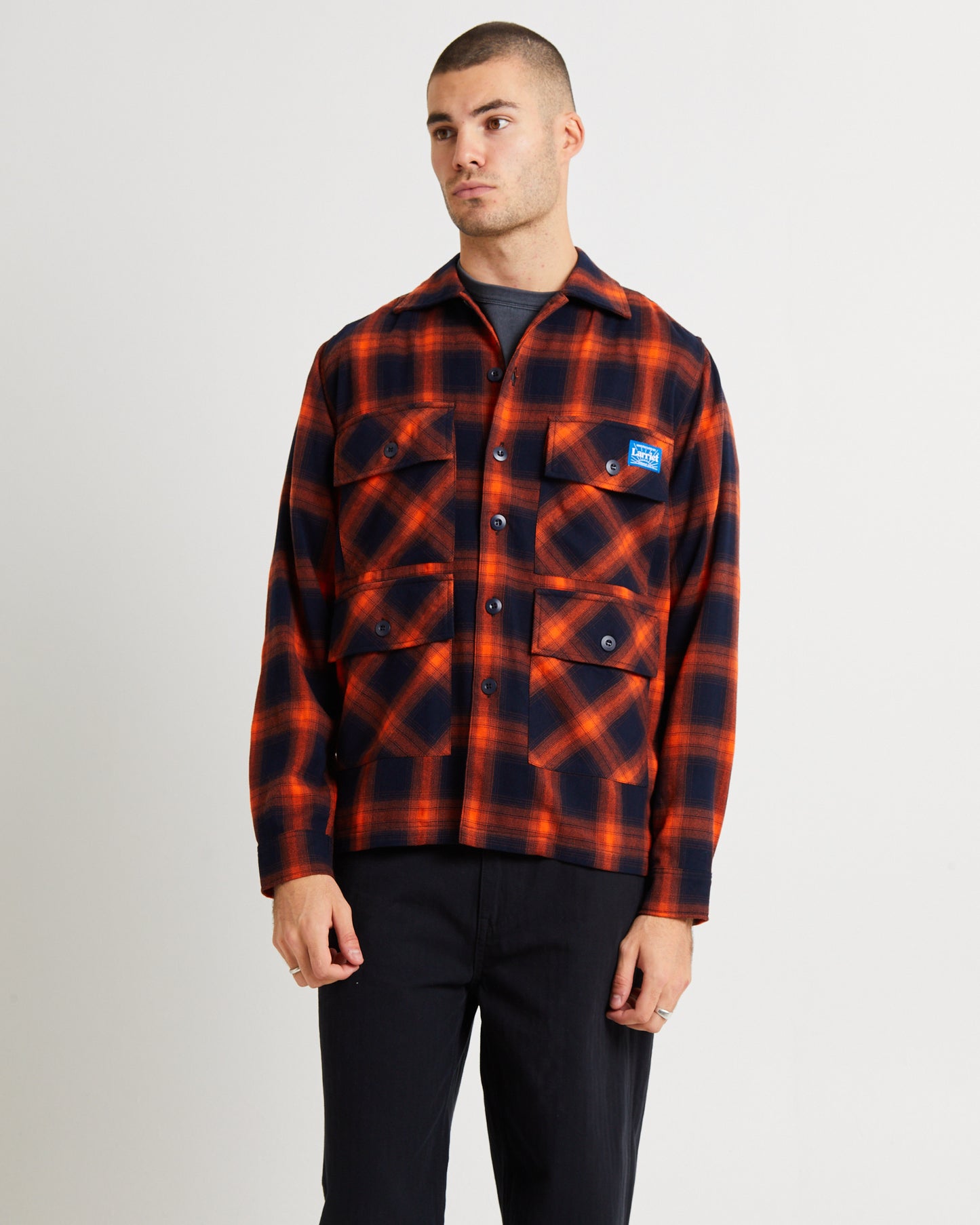 Check Fields Long Sleeve Shirt