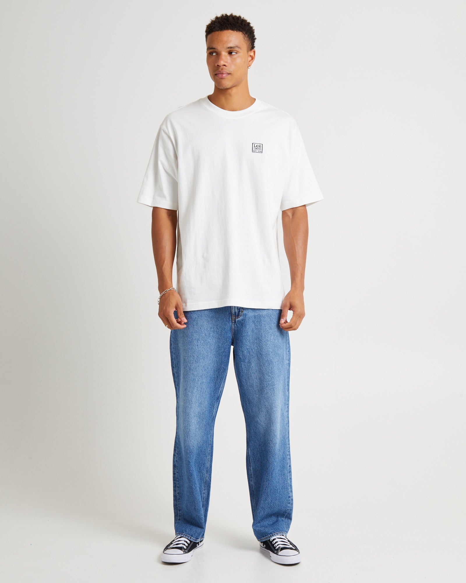 L-Four Baggy Denim Jeans Turntable – General Pants Co.