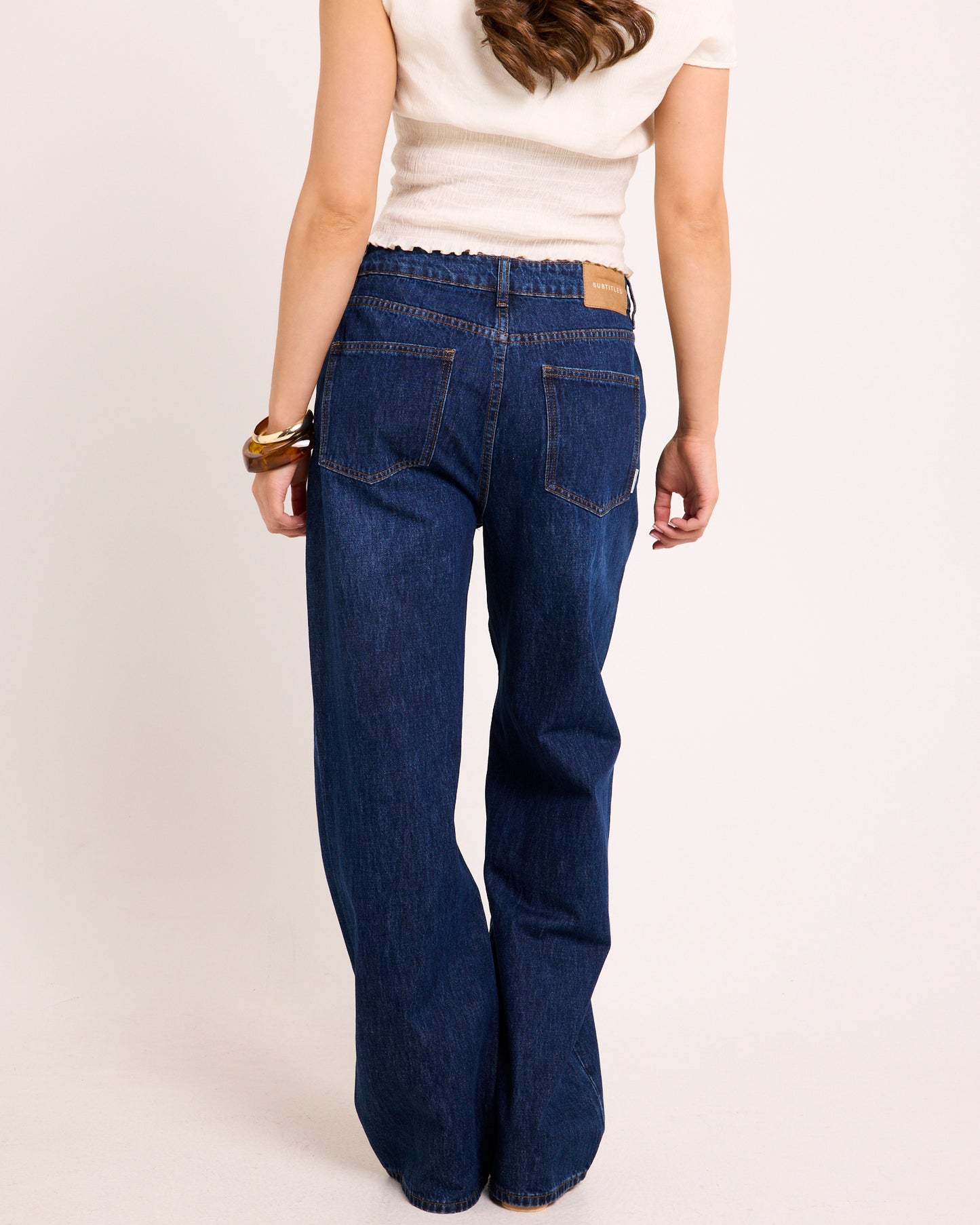 Alexa Mid Rise Relaxed Denim Jeans