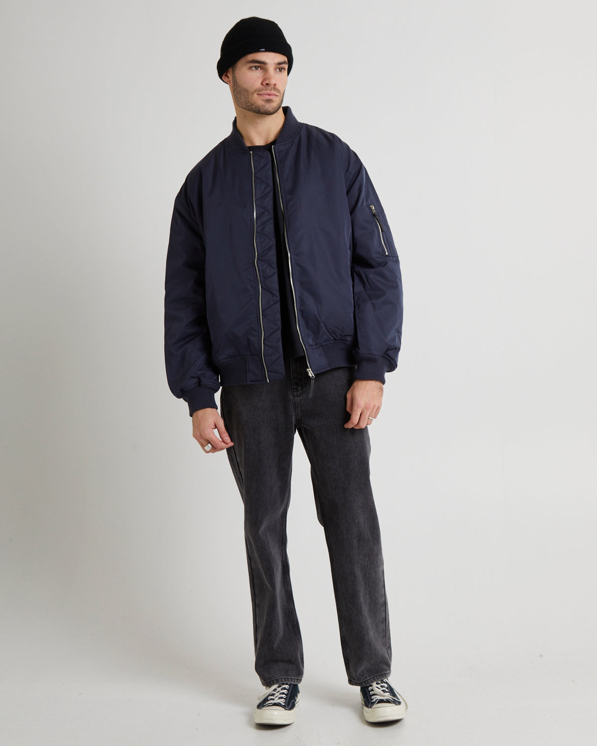 Anohni Bomber Jacket STEEL