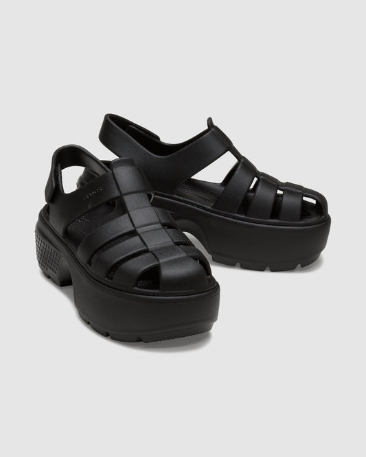 Stomp Fisherman Sandals BLACK