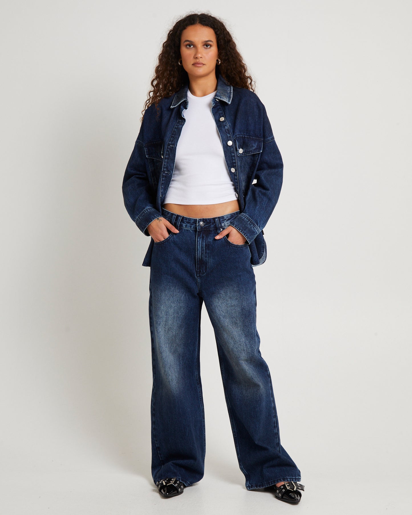 Rez Maxi Baggy Denim Jeans