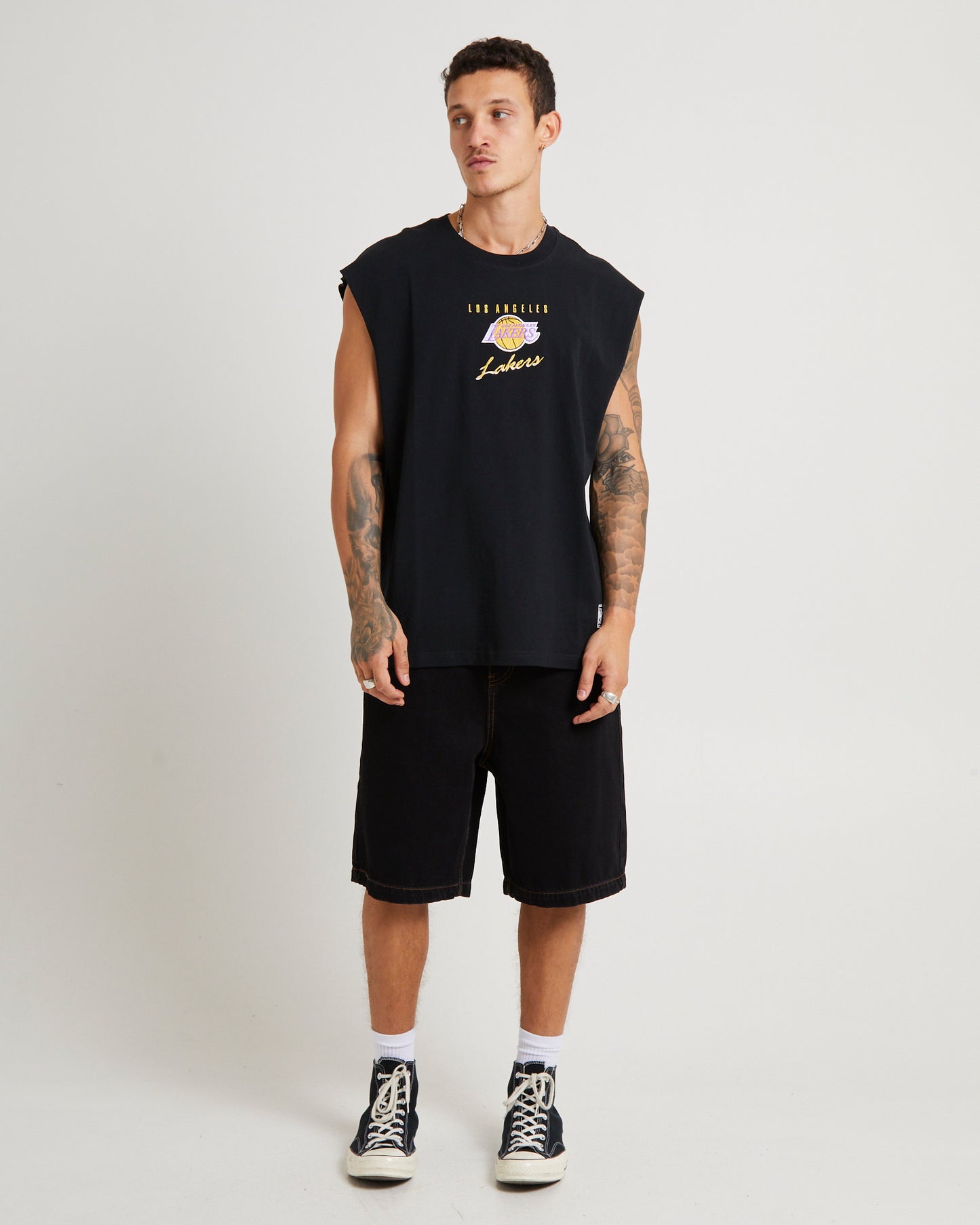 Tri Logo Muscle Lakers