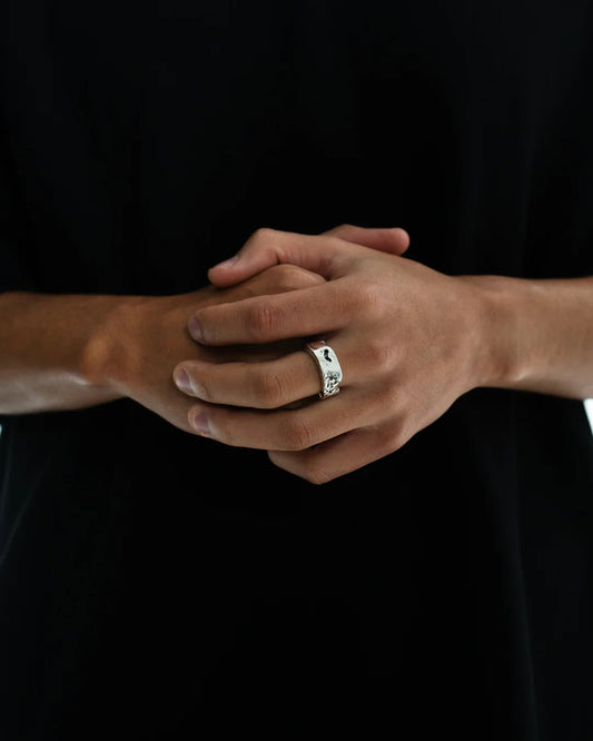 Eroded Ring SILVER