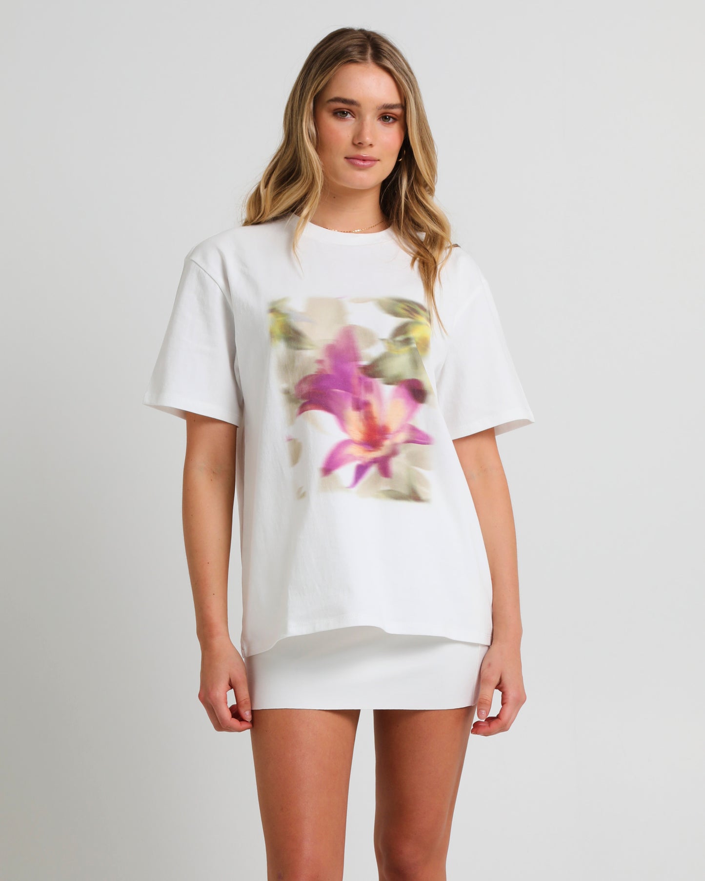 Zayla Floral Oversized T-Shirt