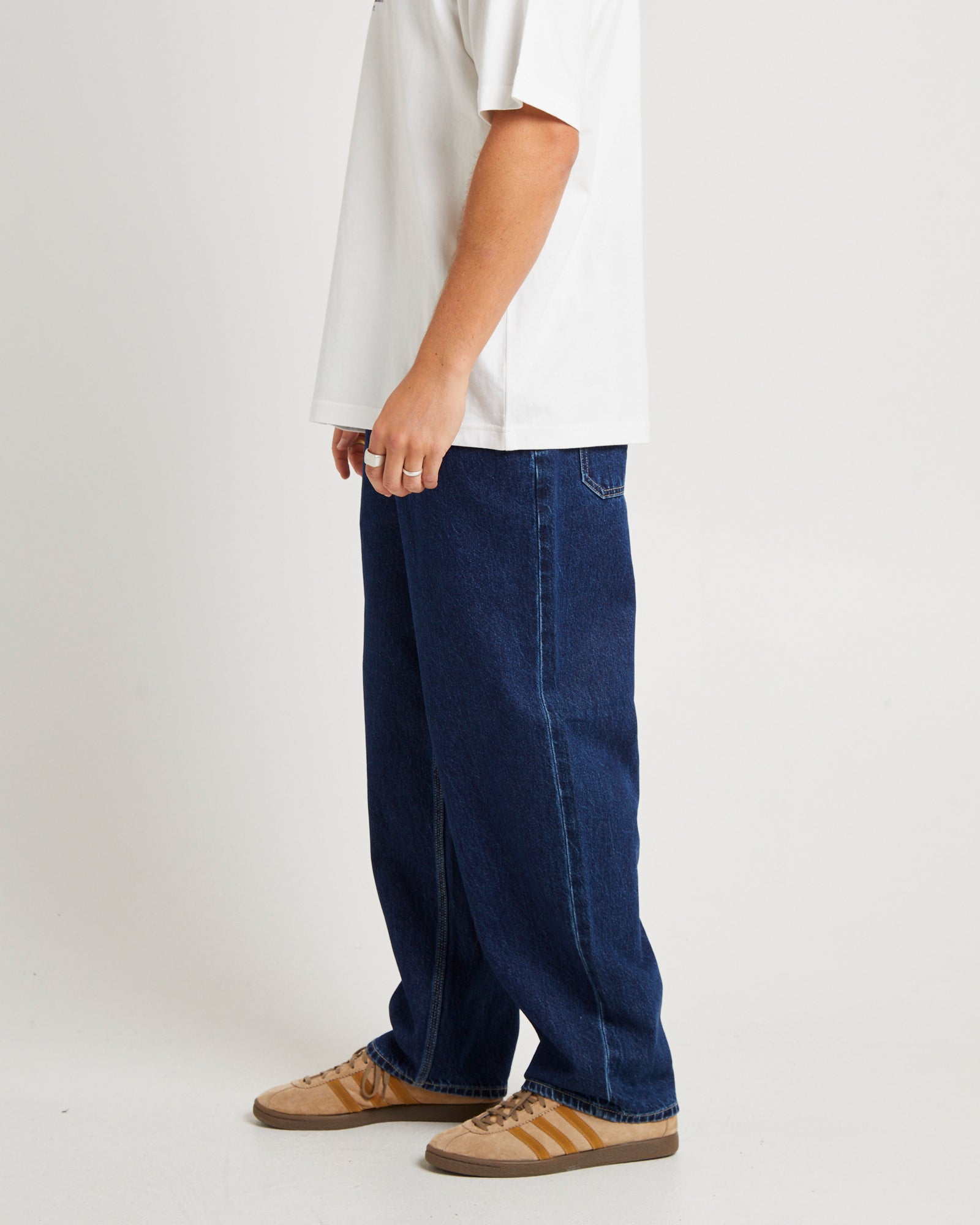 Z-Five Baggy Denim Jeans Pure Tone – General Pants Co.