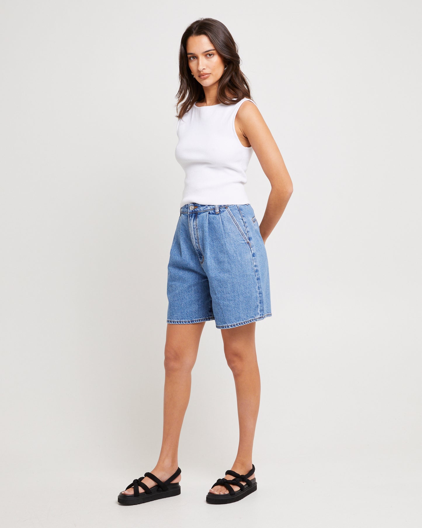 Horizon Denim Shorts Cindy