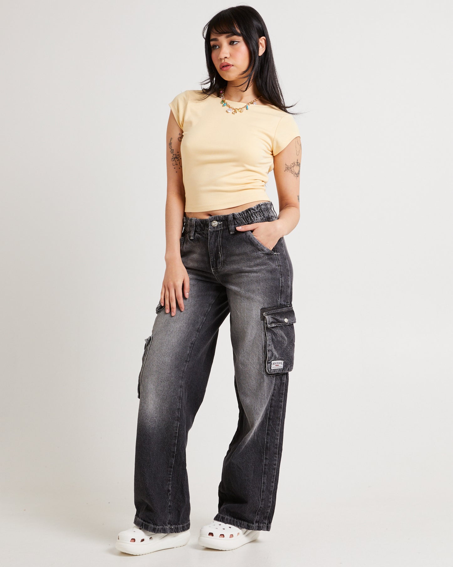 Y2K Low Rise Cargo Jeans