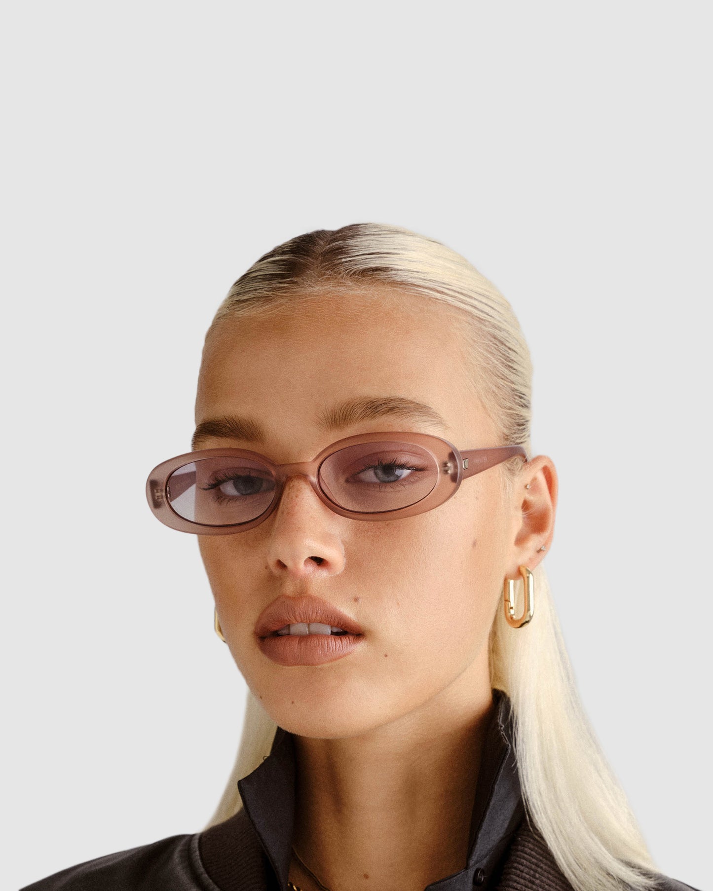 Outta Love Matte Oyster Sunglasses