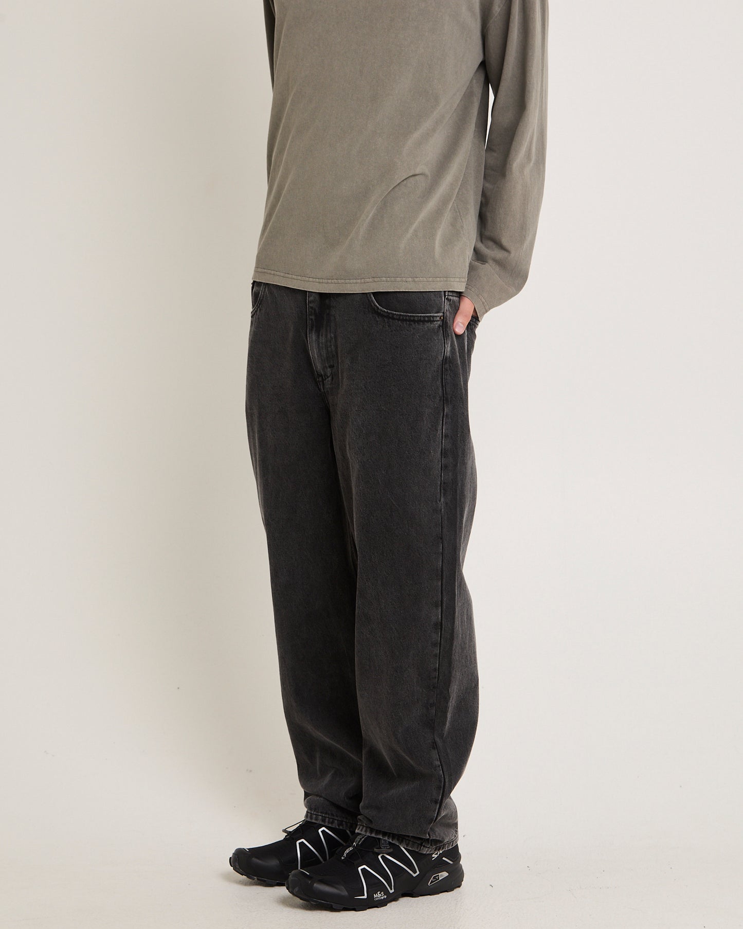 Knocker Wide Leg Denim Jeans